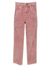 Isabel Marant Étoile Onyta Corduroy Pants In Pink