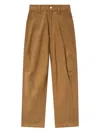 Isabel Marant Étoile Opalyna Button Trousers In Brown