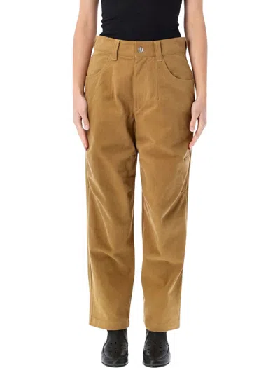 Isabel Marant Étoile Opalyna Wide Pants In Brown
