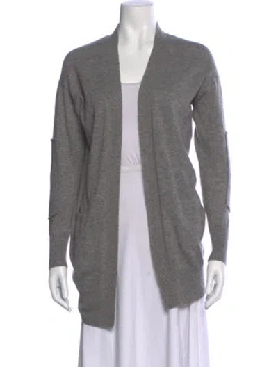 Pre-owned Isabel Marant Étoile Open Front Sweater In Gray