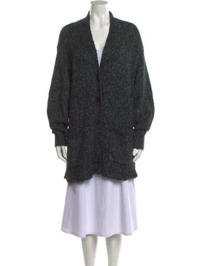 Pre-owned Isabel Marant Étoile Open Front Sweater In Gray
