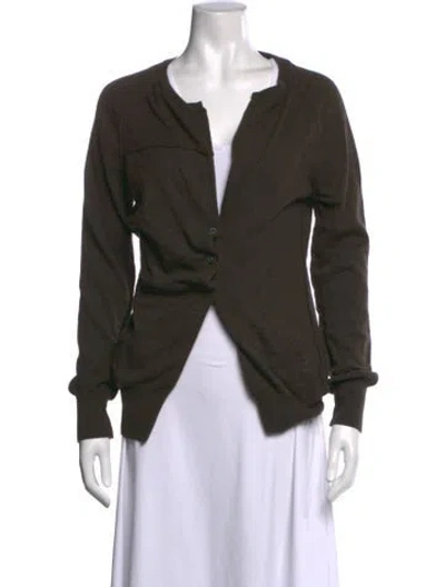 Pre-owned Isabel Marant Étoile Open Front Sweater In Grey