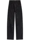 Isabel Marant Étoile Ophra Jeans Faded Black In Black