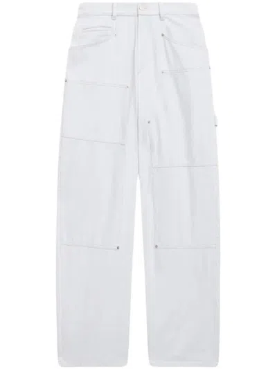 Isabel Marant Étoile Ophra Loose Fit Fine Denim Jeans In Blue