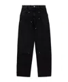 Isabel Marant Étoile Ophra Straight-leg Carpenter Jeans In Black