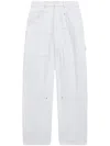 Isabel Marant Étoile Ophra Loose Fit Fine Denim Jeans In Blue