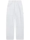 Isabel Marant Étoile Ophra Loose Fit Fine Denim Jeans In Blue