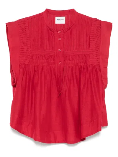 Isabel Marant Étoile Organic Cotton-blend Blouse