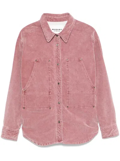 Isabel Marant Étoile Oriana Jacket In Pink