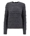 Isabel Marant Étoile Alpaca Blebd Sweater With Embroideries