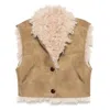 Isabel Marant Étoile Clara Reversible Vest In Green