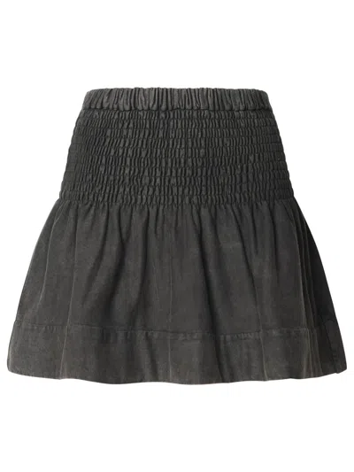 ISABEL MARANT ÉTOILE ISABEL MARANT ETOILE 'PACIFICA' GREY COTTON SKIRT WOMEN
