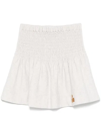 Isabel Marant Étoile Isabel Marant Etoile Pacifica Mini Skirt In Beige