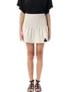 Isabel Marant Étoile Isabel Marant Etoile Pacifica Mini Skirt In Beige