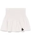 Isabel Marant Étoile Marant Etoile Women Pacifica Mini Skirt In Beige