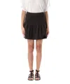 Isabel Marant Étoile Isabel Marant Etoile Charcoal Cotton Pacifica Mini Skirt In Brown