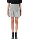 Isabel Marant Étoile Pacifica Mini Skirt In Gray