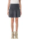 Isabel Marant Étoile Isabel Marant Etoile Pacifica Mini Skirt In Gray