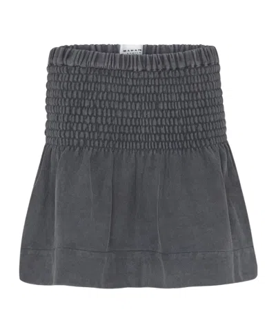 Isabel Marant Étoile Pacifica Mini Skirt In Grey