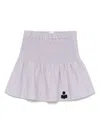 Isabel Marant Étoile Isabel Marant Etoile Pacifica Mini Skirt In Purple
