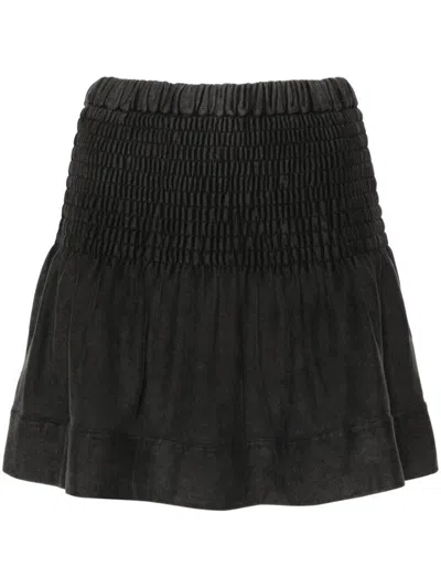 Isabel Marant Étoile Pacifica Miniskirt Clothing In Black