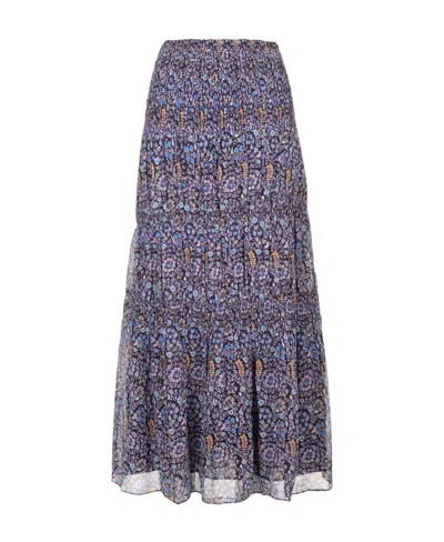 Isabel Marant Étoile Nunca Viscose Skirt In Multi