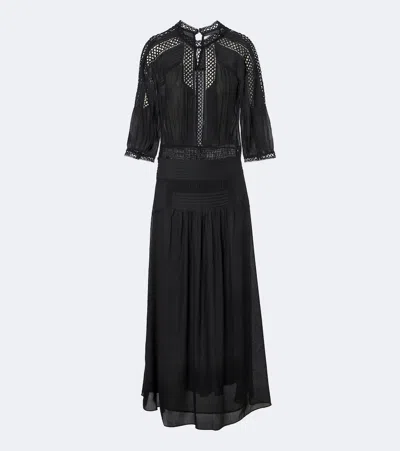Isabel Marant Étoile Pamena Maxi Dress In Black
