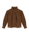 Isabel Marant Étoile Marant Etoile Women Pamias Blouse In Brown