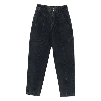 Isabel Marant Étoile Pants Black In Blue