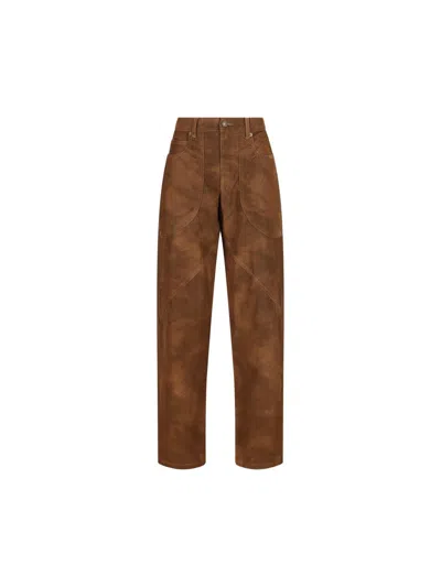 Isabel Marant Étoile Pants In Brown