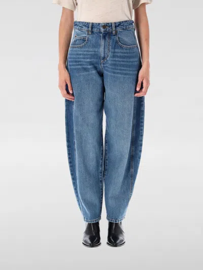 ISABEL MARANT ÉTOILE JEANS ISABEL MARANT ETOILE WOMAN COLOR BLUE,H25275009