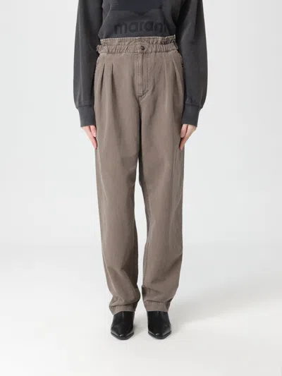 Isabel Marant Étoile Pants Isabel Marant Etoile Woman Color Brown In Gray