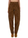 Isabel Marant Étoile Pants "kelvina" In Brown