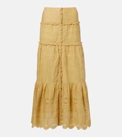 Isabel Marant Étoile Skirt Isabel Marant Etoile Woman Color Ocher In Brown