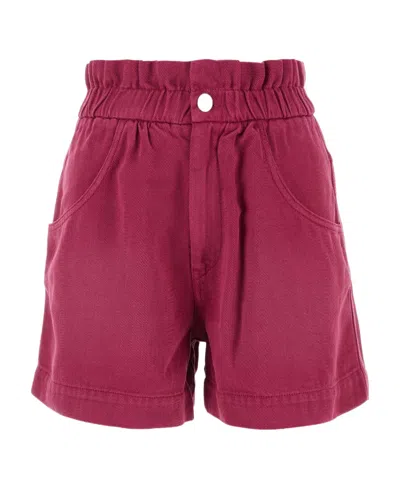ISABEL MARANT ÉTOILE ISABEL MARANT ÉTOILE TITEA HIGH-WAIST DENIM SHORTS