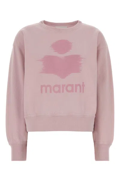 Isabel Marant Étoile Pastel Pink Cotton Blend Mobyli Sweatshirt