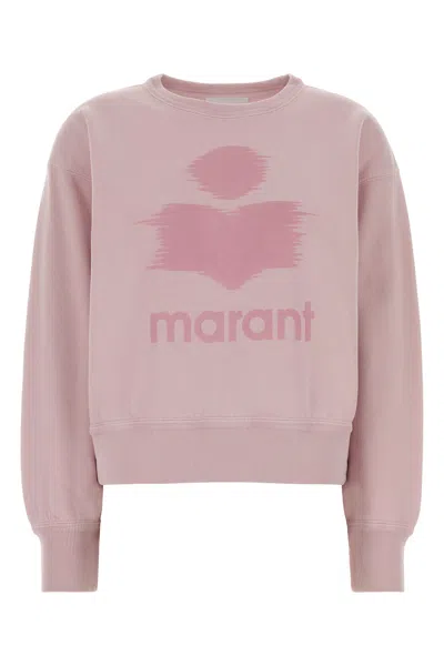 Isabel Marant Étoile Pastel Pink Cotton Blend Mobyli Sweatshirt