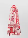 Isabel Marant Étoile Multicolor Sabbage Printed Cotton Midi Dress