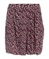 Isabel Marant Étoile Pattern Printed Skirt In Red