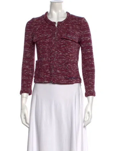 Pre-owned Isabel Marant Étoile Patterned Crew Neck Sweater In Multi