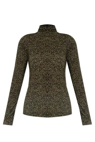 Isabel Marant Étoile Long-sleeved Top In Green