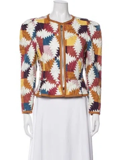 Pre-owned Isabel Marant Étoile Patterned Jacket In Multi