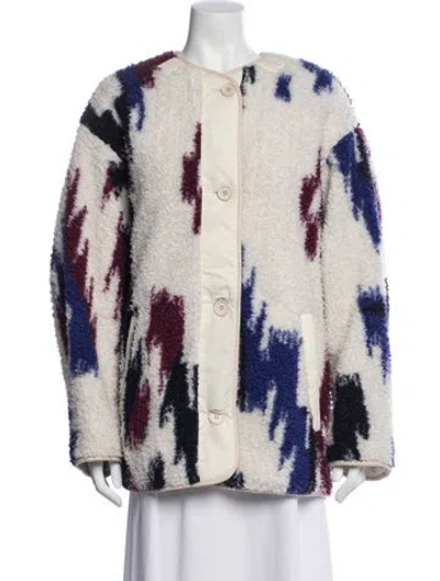 Pre-owned Isabel Marant Étoile Patterned Jacket In Neutrals
