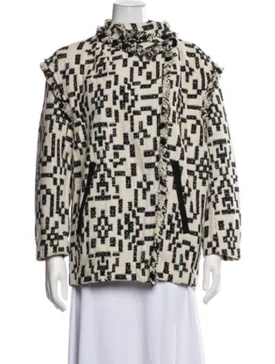 Pre-owned Isabel Marant Étoile Patterned Jacket In Neutrals