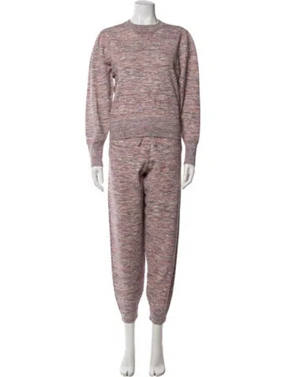 Pre-owned Isabel Marant Étoile Patterned Set In Pink