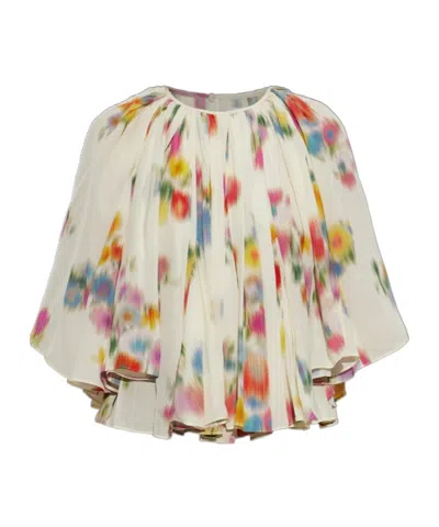 Isabel Marant Étoile Patterned Top In White