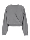 Isabel Marant Étoile Gray Paulia Sweatshirt In Grey