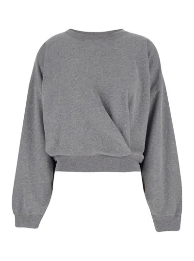 Isabel Marant Étoile Gray Paulia Sweatshirt In Grey