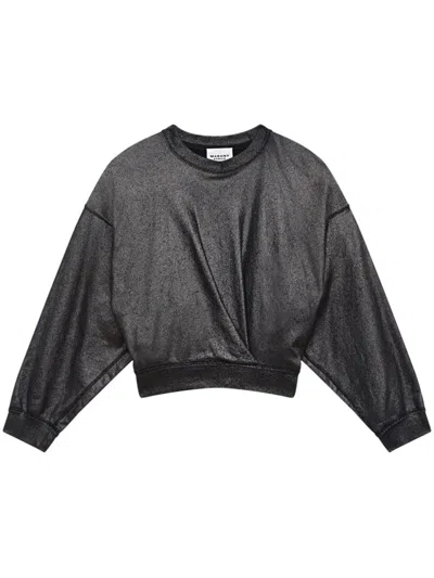 Isabel Marant Étoile Paulia Sweatshirt In Black