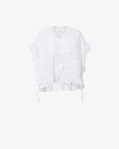 Isabel Marant Étoile Payton Top In White